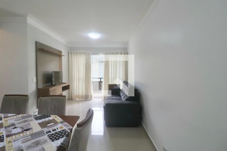 Sala de apartamento para alugar com 2 quartos, 90m² em Vila Julia, Guarujá