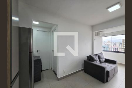 Sala/Cozinha de apartamento para alugar com 1 quarto, 31m² em Moema, São Paulo