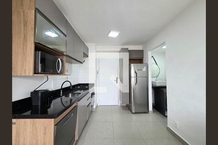 Sala/Cozinha de apartamento para alugar com 1 quarto, 31m² em Moema, São Paulo