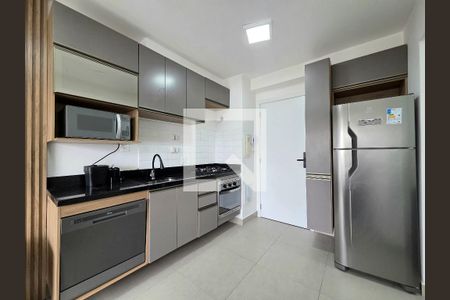 Sala/Cozinha de apartamento para alugar com 1 quarto, 31m² em Moema, São Paulo