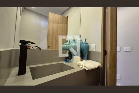 Lavabo de apartamento à venda com 4 quartos, 205m² em Vila Gilda, Santo André