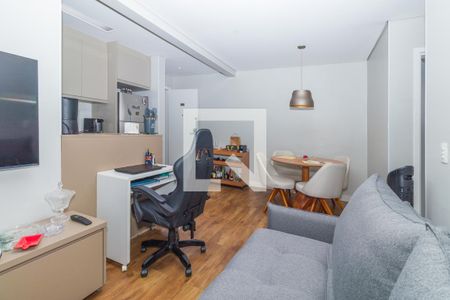 Sala de apartamento para alugar com 1 quarto, 48m² em Várzea da Barra Funda, São Paulo