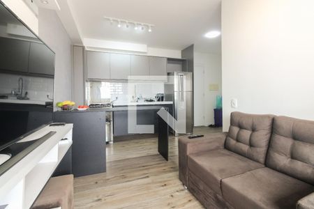 Sala  de apartamento à venda com 2 quartos, 42m² em Vila Esperança, São Paulo