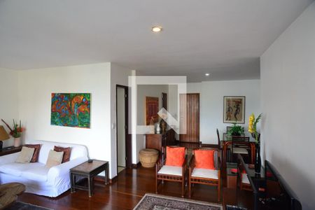 Sala de apartamento para alugar com 3 quartos, 139m² em Barra da Tijuca, Rio de Janeiro