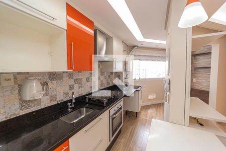 Cozinha e Área de Serviço de apartamento para alugar com 2 quartos, 50m² em Chácara Cruzeiro do Sul, São Paulo