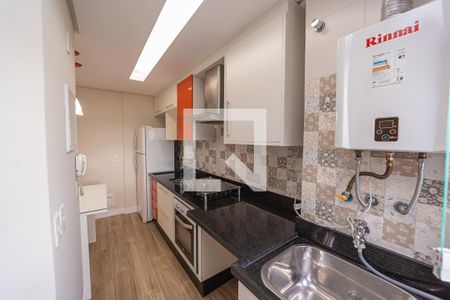 Cozinha e Área de Serviço de apartamento para alugar com 2 quartos, 50m² em Chácara Cruzeiro do Sul, São Paulo