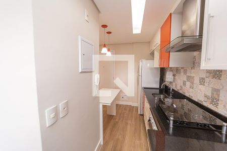 Cozinha e Área de Serviço de apartamento para alugar com 2 quartos, 50m² em Chácara Cruzeiro do Sul, São Paulo