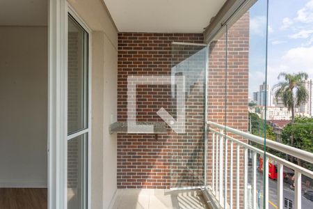 Varanda da sala de apartamento para alugar com 3 quartos, 79m² em Centro, Diadema