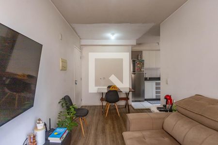 Sala  de apartamento à venda com 2 quartos, 44m² em Centro, Diadema
