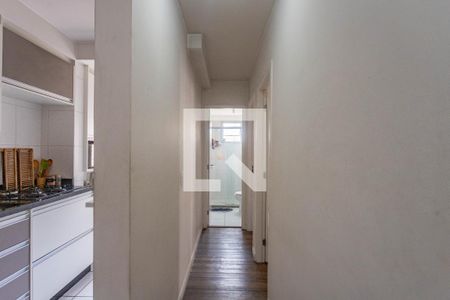 Corredor  de apartamento à venda com 2 quartos, 44m² em Centro, Diadema