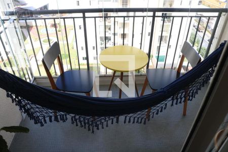 Varanda da Sala de apartamento para alugar com 2 quartos, 70m² em Vila Leopoldina, São Paulo