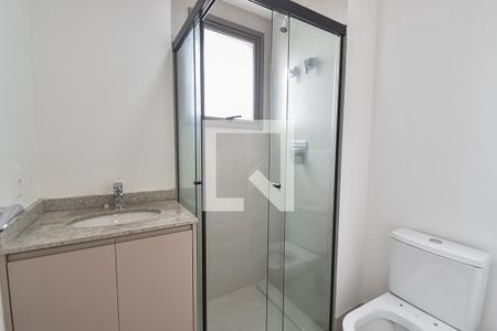 Banheiro de kitnet/studio para alugar com 1 quarto, 27m² em Vila Mariana, São Paulo