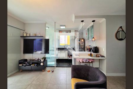 Sala de apartamento para alugar com 2 quartos, 95m² em Indianópolis, São Paulo