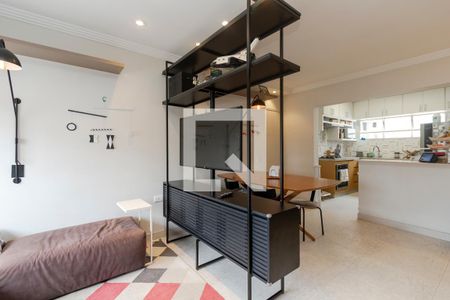 Sala de apartamento para alugar com 3 quartos, 85m² em Brooklin, São Paulo
