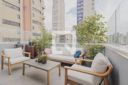 Varanda de apartamento à venda com 2 quartos, 122m² em Sumaré, São Paulo