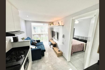 Sala/Cozinha de kitnet/studio para alugar com 1 quarto, 27m² em Casa Verde, São Paulo