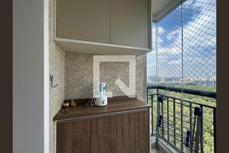 Varanda da Sala de apartamento para alugar com 2 quartos, 49m² em Jardim Iris, São Paulo
