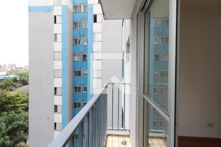 Varanda da Sala de apartamento para alugar com 2 quartos, 53m² em Vila Santa Luzia, Diadema