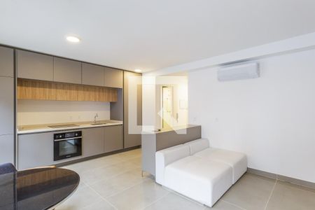 Sala de apartamento para alugar com 1 quarto, 53m² em Itaim Bibi, São Paulo