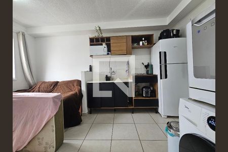 Sala/Cozinha de apartamento à venda com 2 quartos, 32m² em Vila Socorro, São Paulo