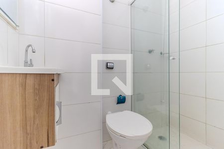 Banheiro de kitnet/studio à venda com 1 quarto, 31m² em Vila Buarque, São Paulo