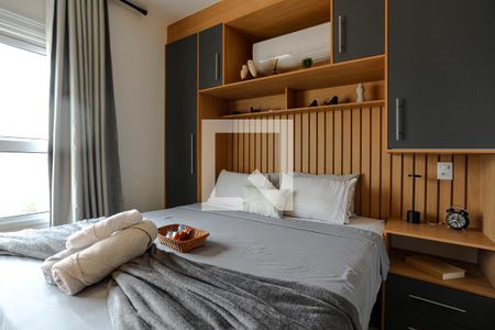 Dormitório de apartamento para alugar com 1 quarto, 27m² em Centro, Mogi das Cruzes