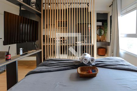 Dormitório de apartamento para alugar com 1 quarto, 27m² em Centro, Mogi das Cruzes