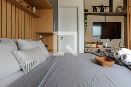 Dormitório de apartamento para alugar com 1 quarto, 27m² em Centro, Mogi das Cruzes