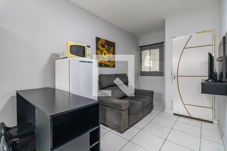 Sala/Cozinha de kitnet/studio para alugar com 1 quarto, 25m² em Parque Viana, Barueri