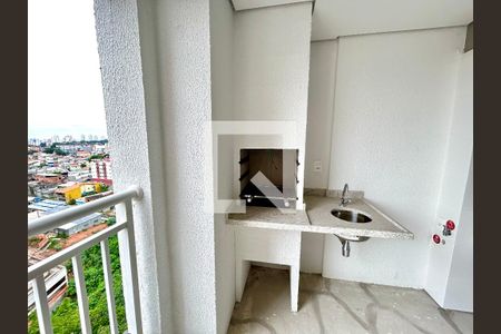 Varanda da Sala de apartamento à venda com 1 quarto, 30m² em Picanço, Guarulhos