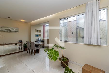 Sala de apartamento à venda com 3 quartos, 96m² em Castelo, Belo Horizonte