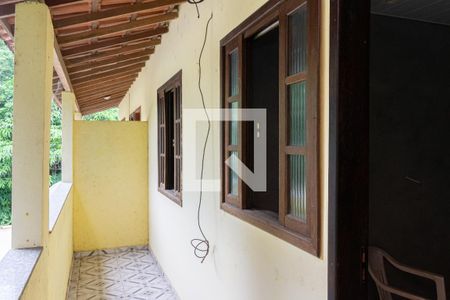 Varanda da Sala de casa de condomínio para alugar com 2 quartos, 40m² em Guaratiba, Rio de Janeiro