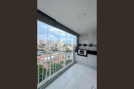 Varanda da Sala de apartamento para alugar com 1 quarto, 66m² em Vila Regente Feijó, São Paulo