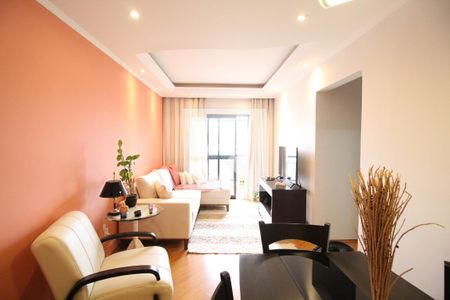 Sala de apartamento para alugar com 1 quarto, 74m² em Santa Maria, São Caetano do Sul