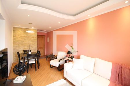 Sala de apartamento para alugar com 1 quarto, 74m² em Santa Maria, São Caetano do Sul