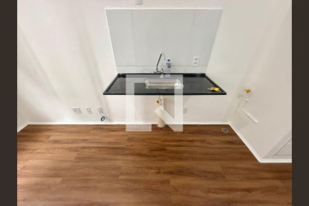 Sala/Cozinha de apartamento para alugar com 1 quarto, 24m² em Santo Amaro, São Paulo