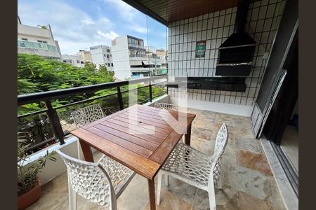 Varanda de apartamento à venda com 4 quartos, 133m² em Recreio dos Bandeirantes, Rio de Janeiro