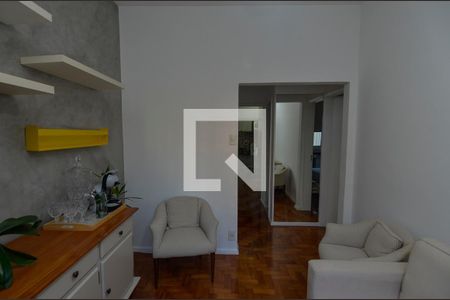 Sala de apartamento para alugar com 1 quarto, 35m² em Tijuca, Rio de Janeiro