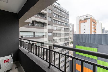 Varanda de apartamento para alugar com 1 quarto, 22m² em Brooklin, São Paulo