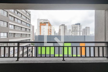 Varanda de apartamento para alugar com 1 quarto, 22m² em Brooklin, São Paulo
