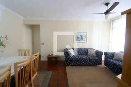 Sala de apartamento para alugar com 2 quartos, 100m² em Barra Funda, Guarujá