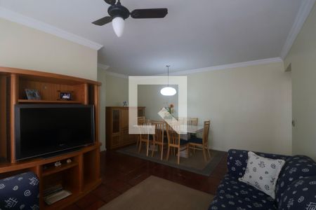 Sala de apartamento para alugar com 2 quartos, 100m² em Barra Funda, Guarujá