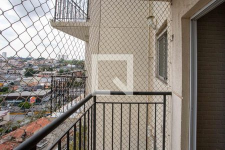 Varanda da Sala de apartamento para alugar com 2 quartos, 47m² em Centro, Diadema