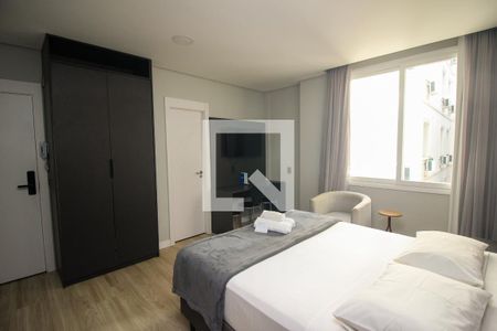 Sala/Cozinha de kitnet/studio para alugar com 1 quarto, 23m² em Centro Histórico, Porto Alegre