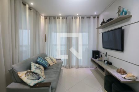 Suíte de apartamento para alugar com 3 quartos, 130m² em Balneario Cidade Atlantica, Guarujá