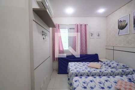 Suíte de apartamento para alugar com 3 quartos, 130m² em Balneario Cidade Atlantica, Guarujá