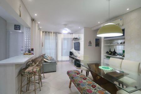 Suíte de apartamento para alugar com 3 quartos, 130m² em Balneario Cidade Atlantica, Guarujá