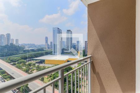 Varanda de apartamento para alugar com 1 quarto, 26m² em Jardim Caravelas, São Paulo
