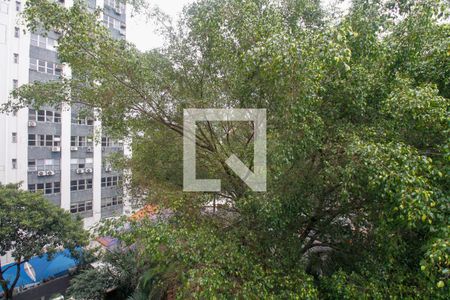 Vista do Quarto de apartamento para alugar com 1 quarto, 25m² em Cerqueira César, São Paulo