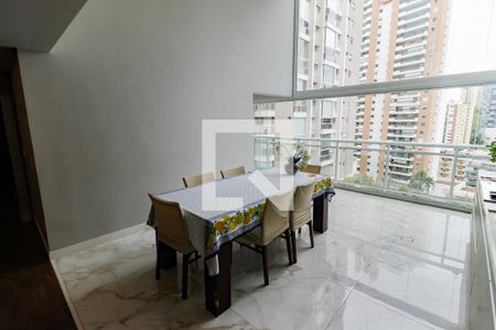 Sala 2 - Jantar de apartamento à venda com 4 quartos, 163m² em Vila Andrade, São Paulo